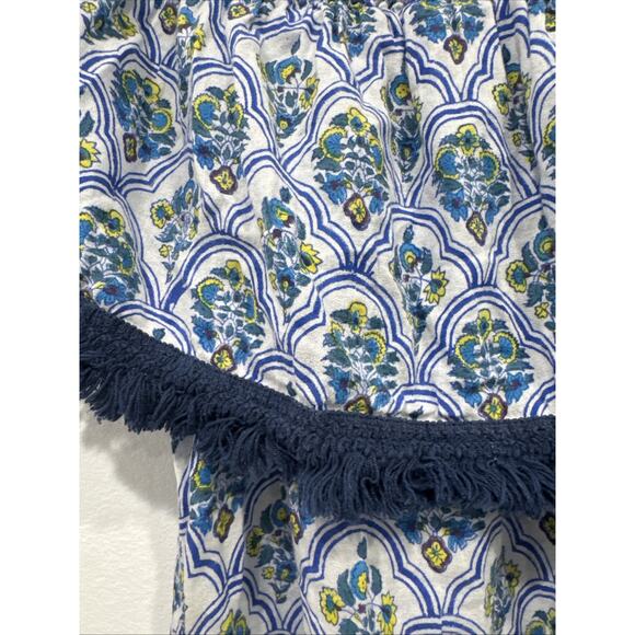 Roberta Roller Rabbit Priya Saloni Dress Womens Size XS Off The Shoulder Floral - Picture 4 of 9